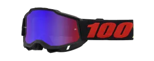 100% Accuri 2 Goggles - Morphuis - Red/Blue Mirror 50014-00022