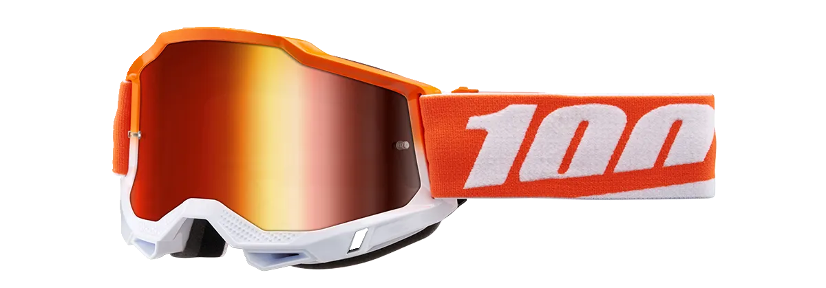 100% Accuri 2 Junior Goggles - Matigofun - Red Mirror 50025-00008