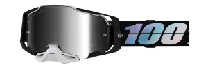 100% Armega Goggles - Krisp - Silver Mirror 50005-00019