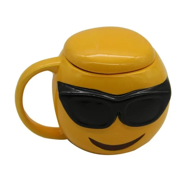 3D Funny Emoji Special Ceramic Coffee Cup