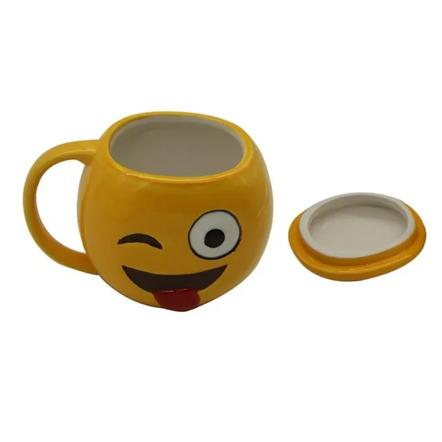 3D Funny Emoji Special Ceramic Coffee Cup