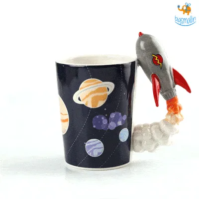 3D Rocket Mug
