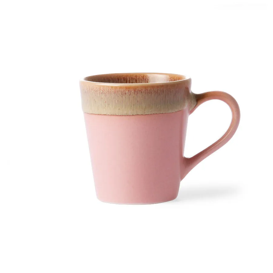 70s Ceramics: set of 2 Espresso Mugs