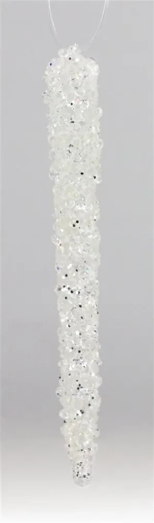 7" Acrylic Icicle Ornament