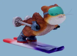 9 Lives Cool Cat Ginger Figurine