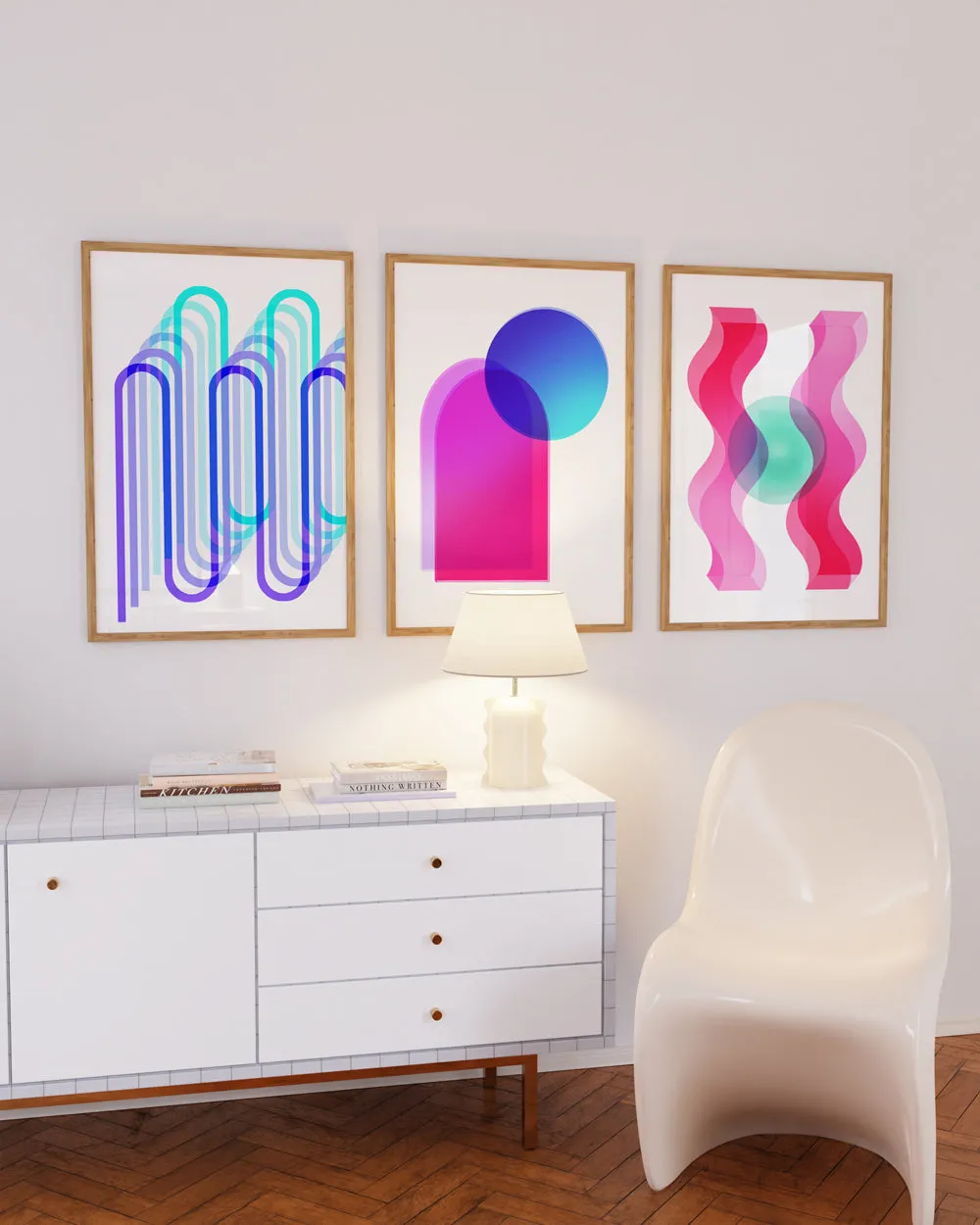 Abstract Artwork Atmospheric Ambient Mood Wall Art Print 'Good Vibrations'