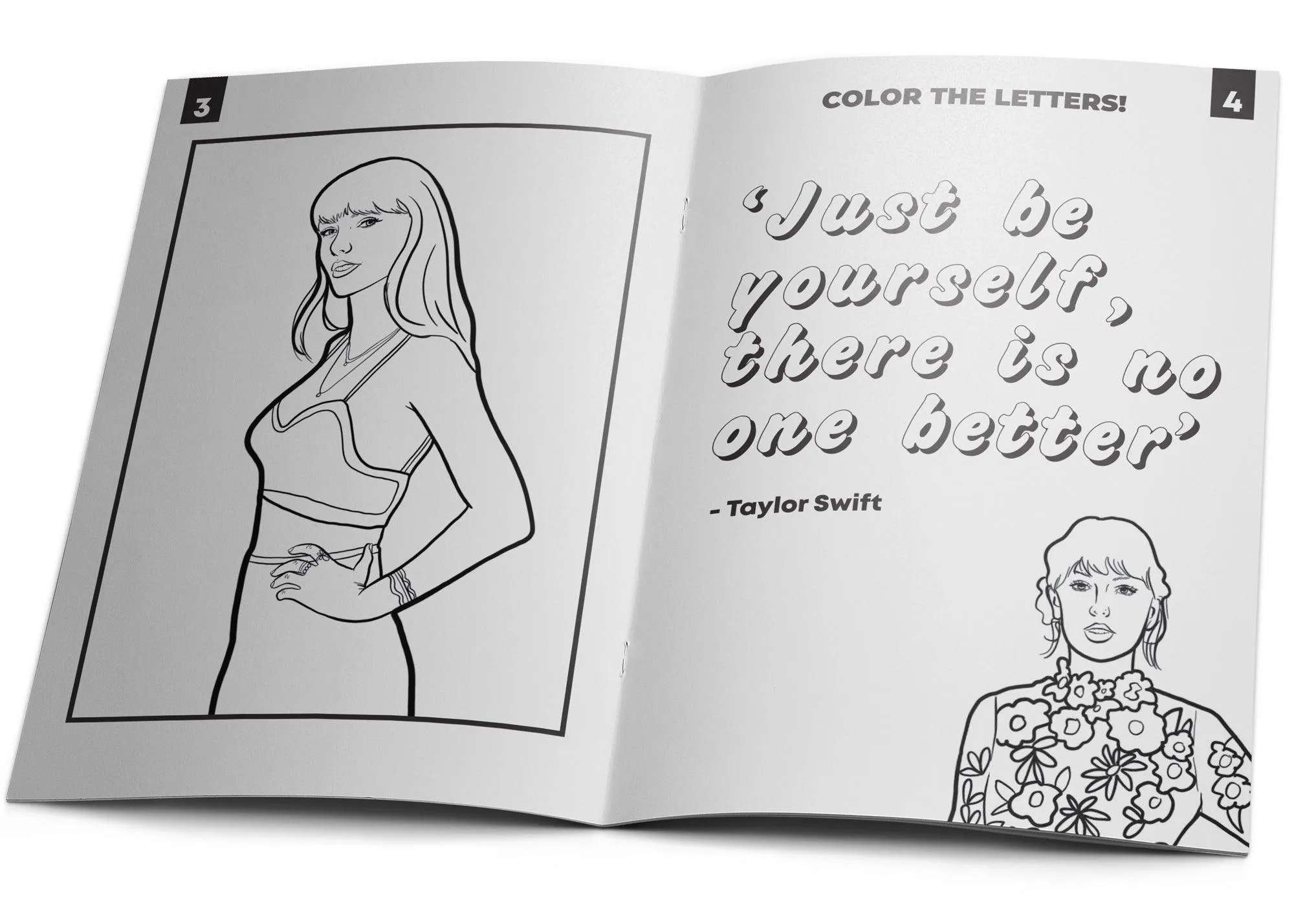 Activity Book | Taylor Swift Activity Book | Studio Soph