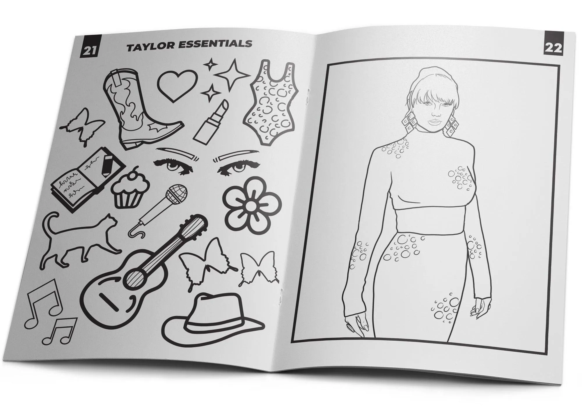 Activity Book | Taylor Swift Activity Book | Studio Soph