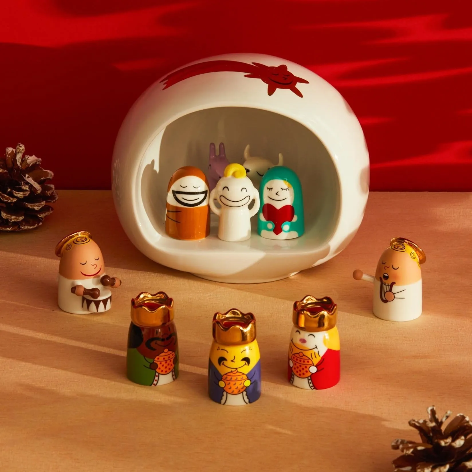 Alessi Figurines Re Magi Set of Three Kings