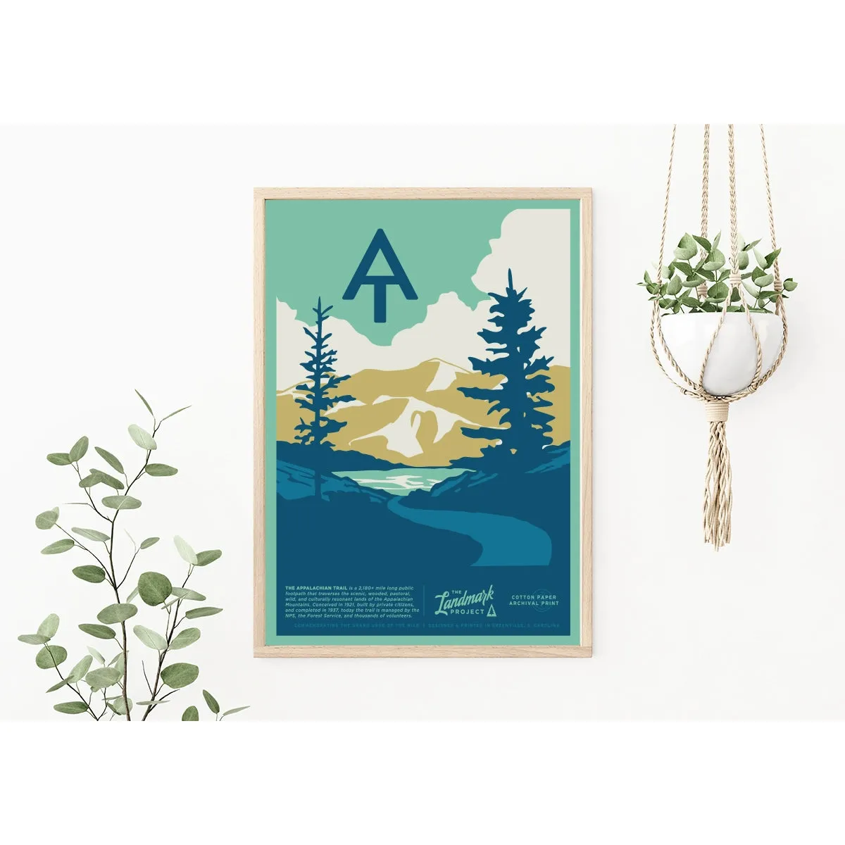 Appalachian Trail - 12x16 Poster