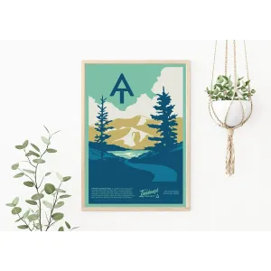 Appalachian Trail - 12x16 Poster