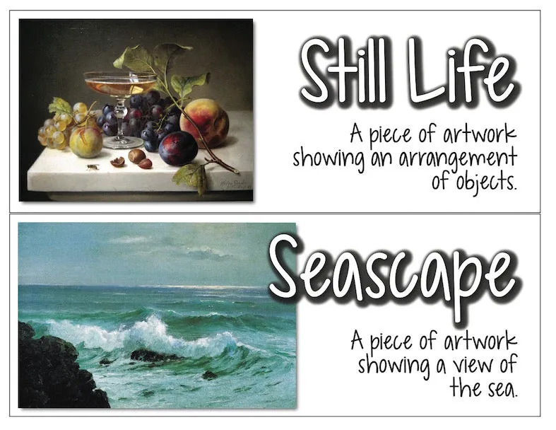 Art Genre Cards
