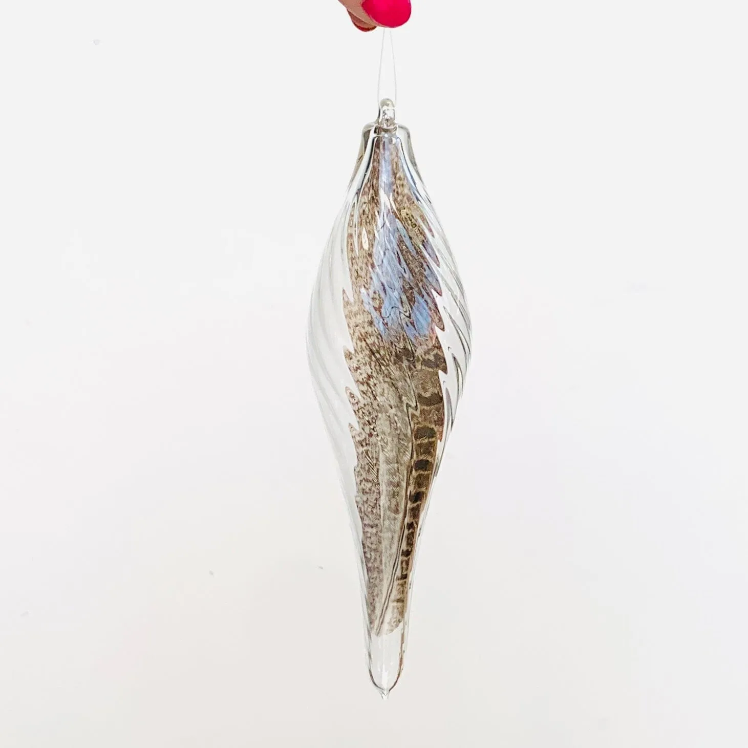 Artisan Feather Ascension Ornament, Ringneck Pheasant 1