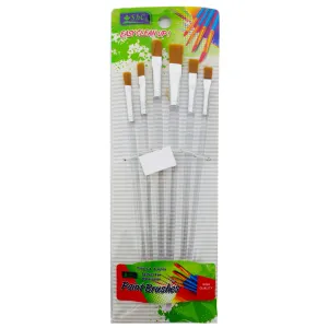 Artist Brush Flat Brush Set (Transparent)