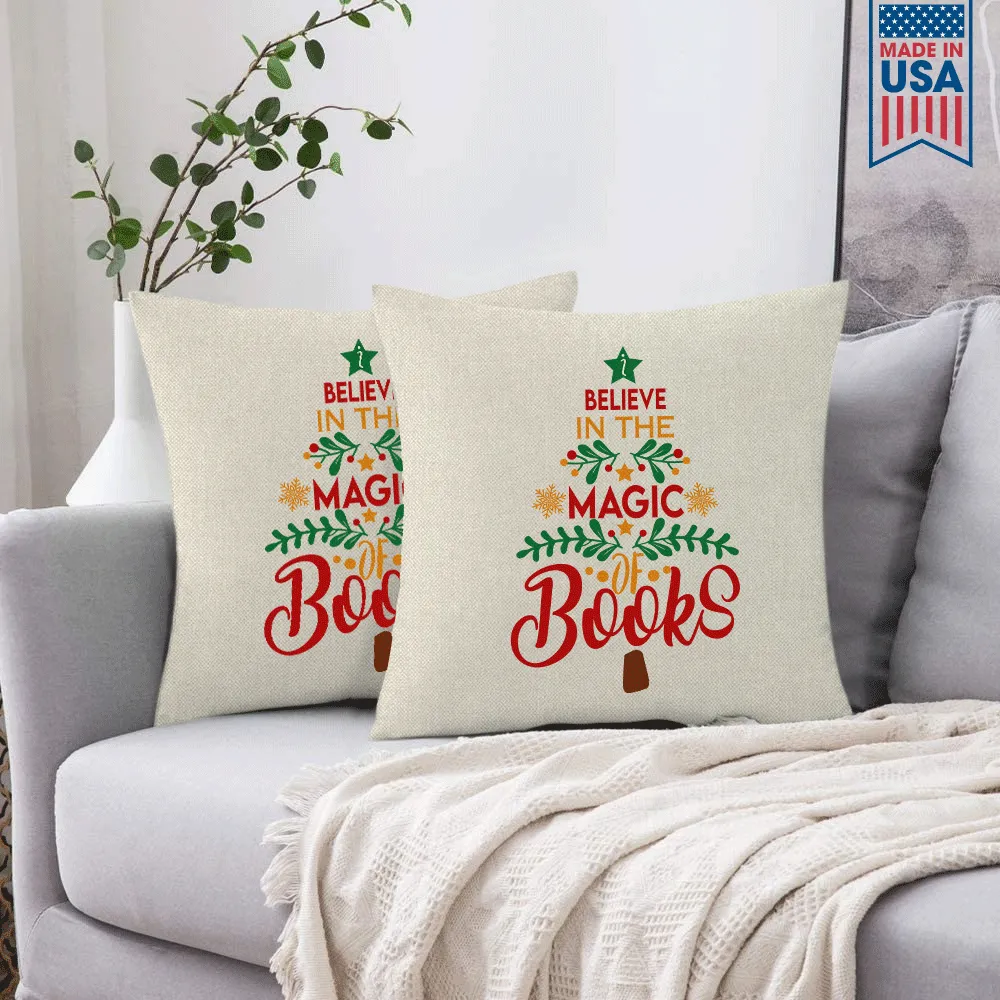 Believe In The Magic Of Books Book Lovers Gift PIL241