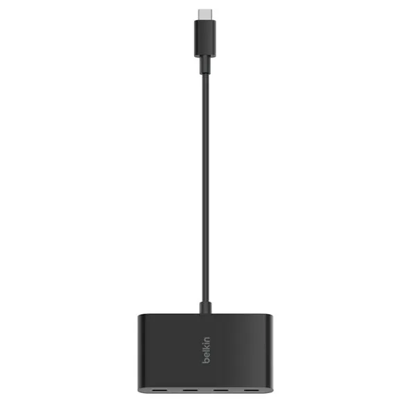 BELKIN Connect USB Type-C to 4-port USB Type-C Hub Black