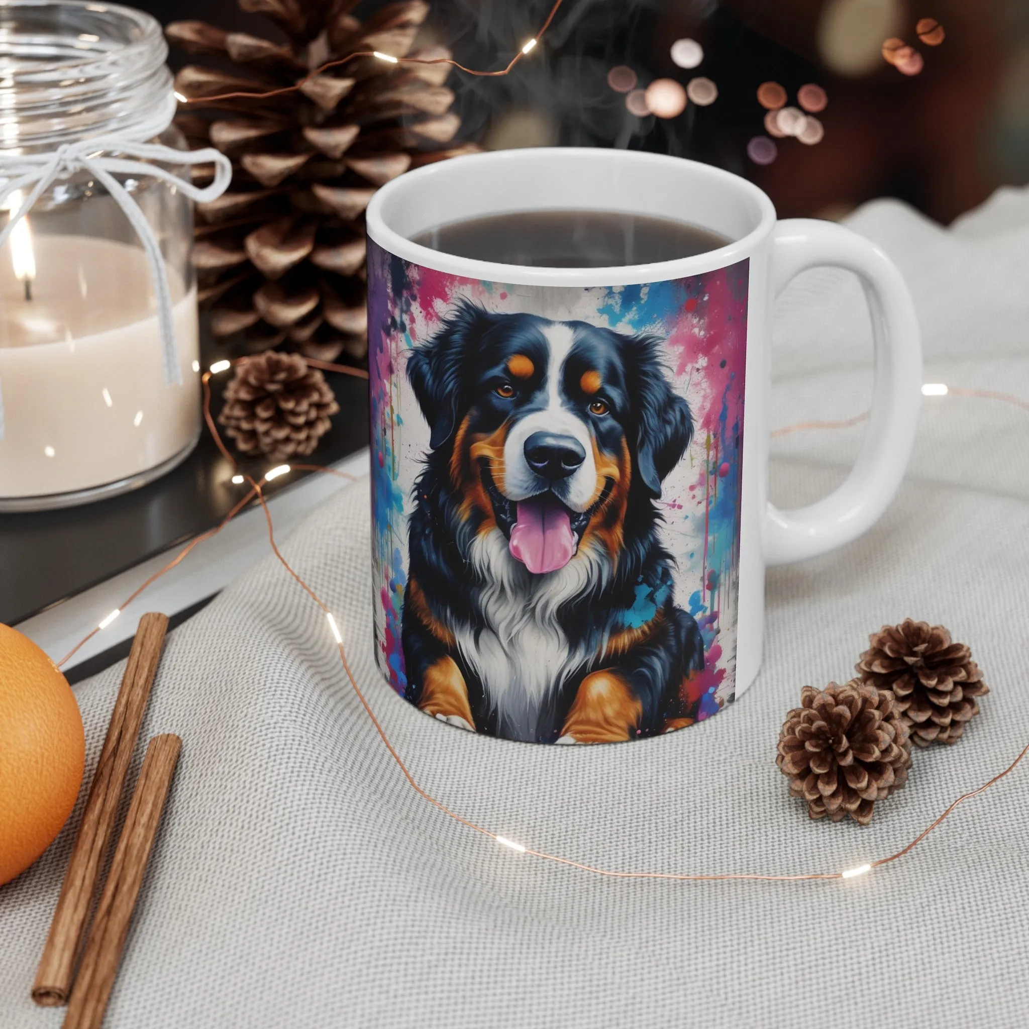 Bernese mt. dog Mug