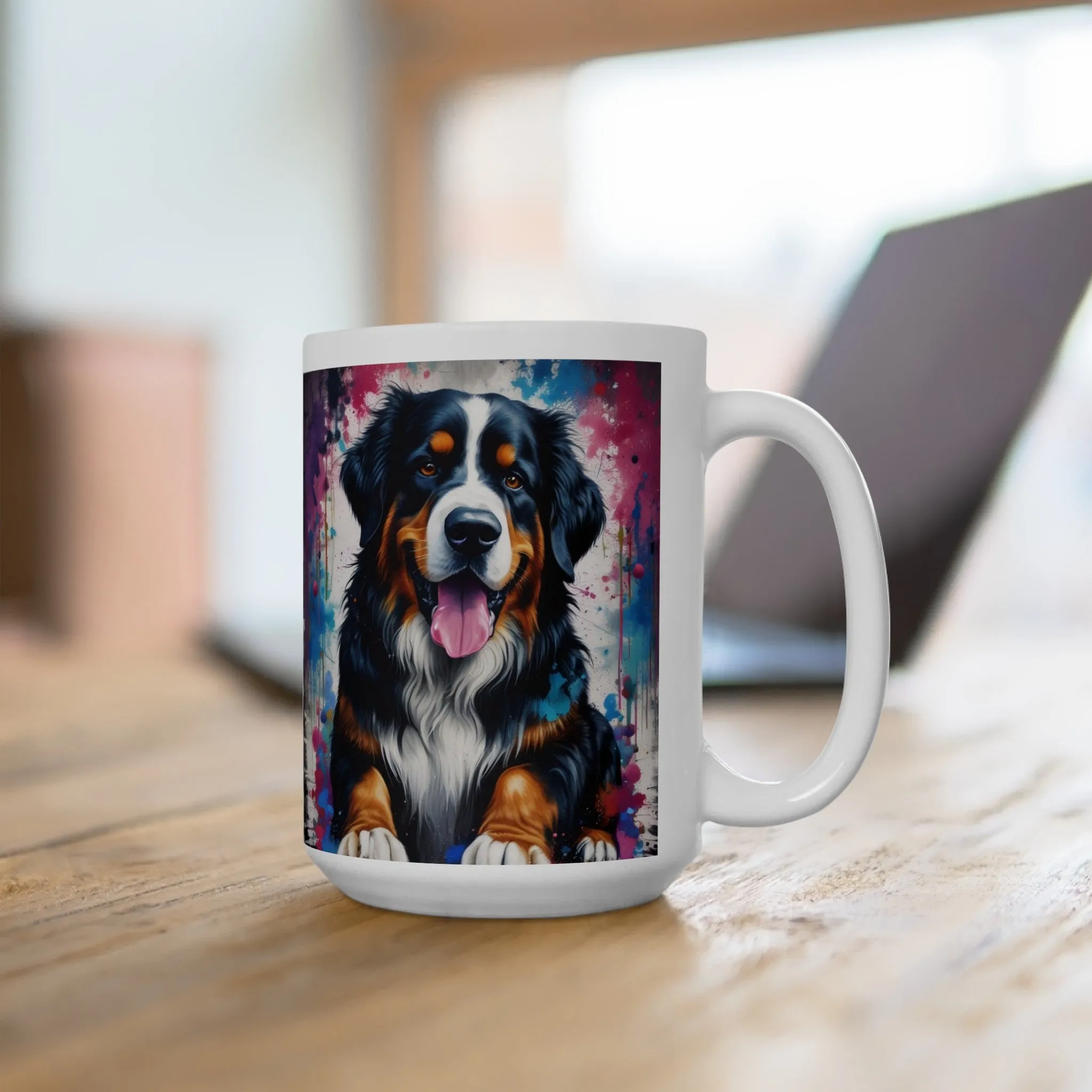 Bernese mt. dog Mug