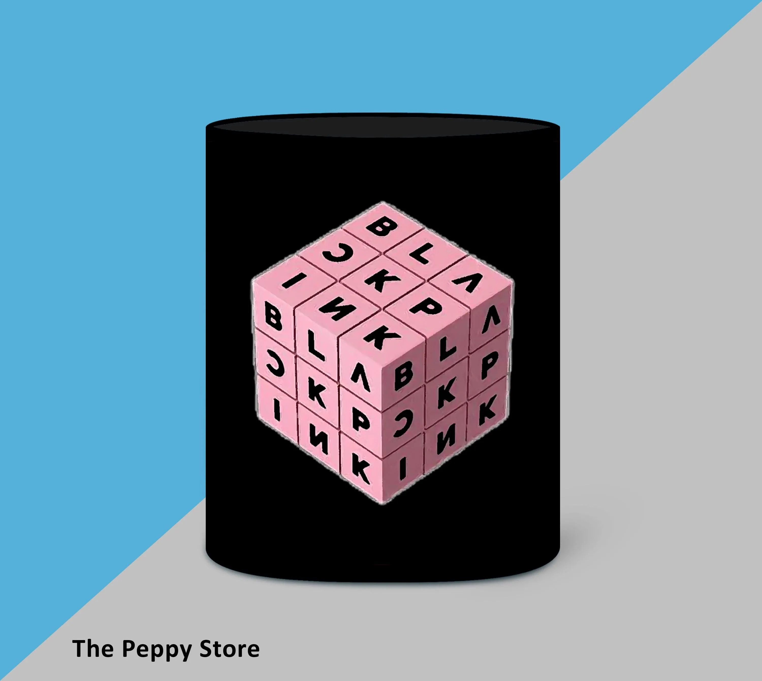 Black Pink Black Mug