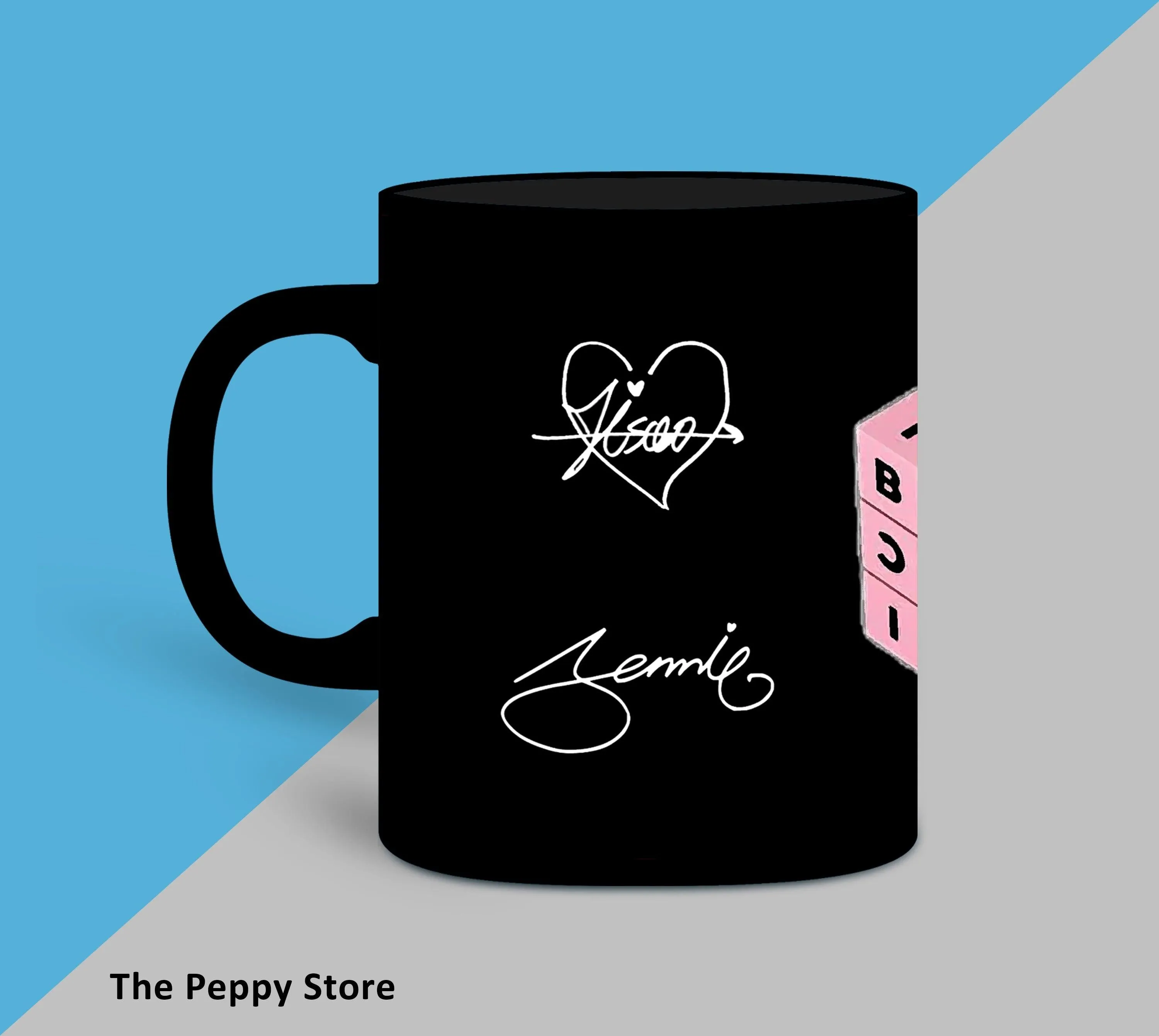 Black Pink Black Mug