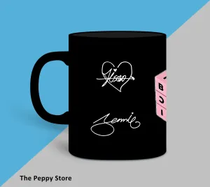Black Pink Black Mug
