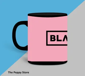 Black Pink Logo Mug