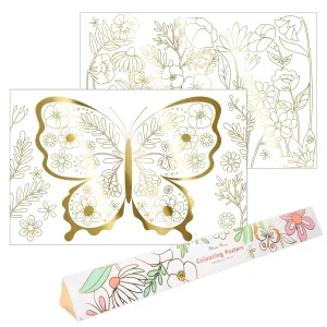 Butterfly Colouring Posters (x 2)