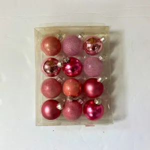 Christmas Ornaments Pink Balls