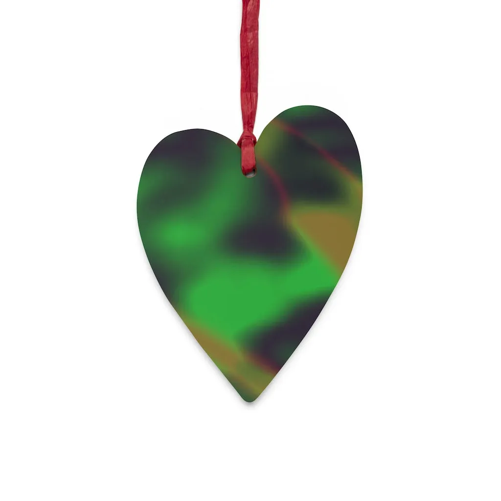 Colorful Painting Wooden Christmas Ornaments
