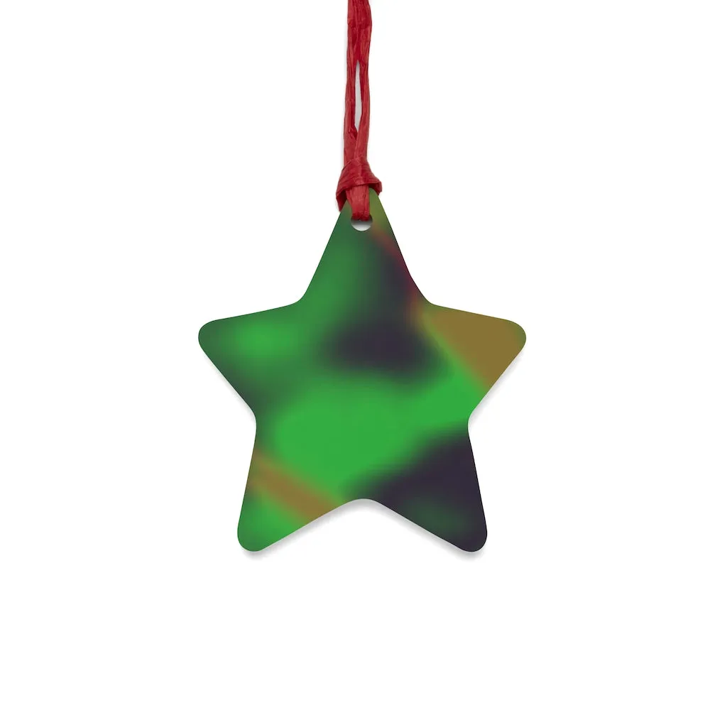 Colorful Painting Wooden Christmas Ornaments