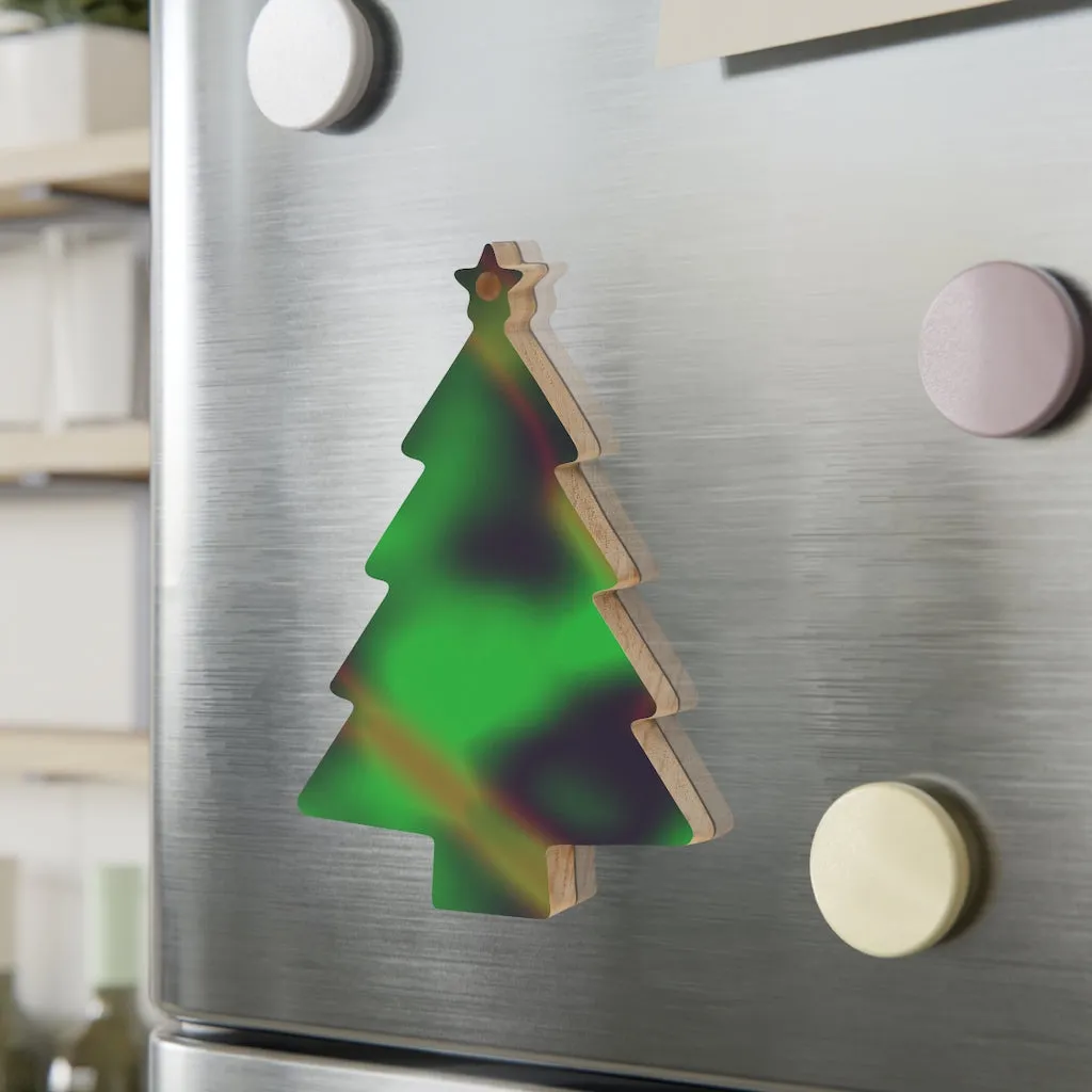 Colorful Painting Wooden Christmas Ornaments