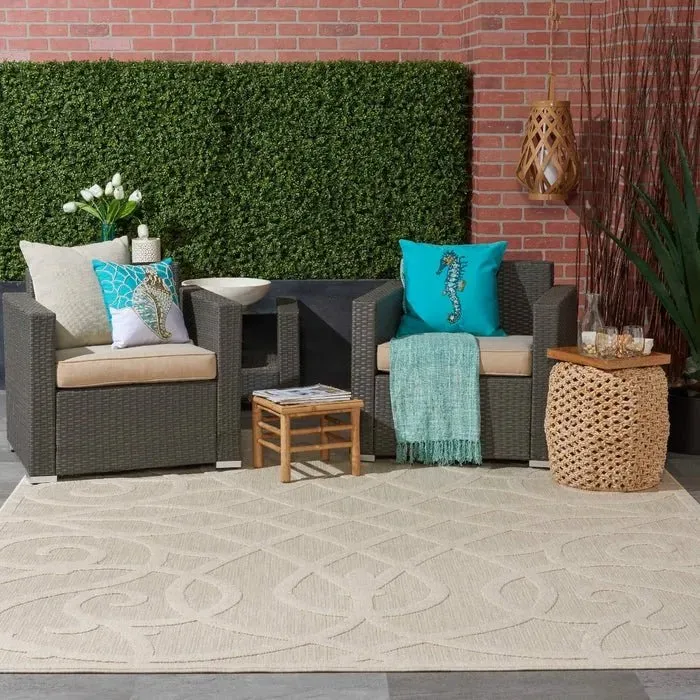 Cozumel CZM04 Cream Rug