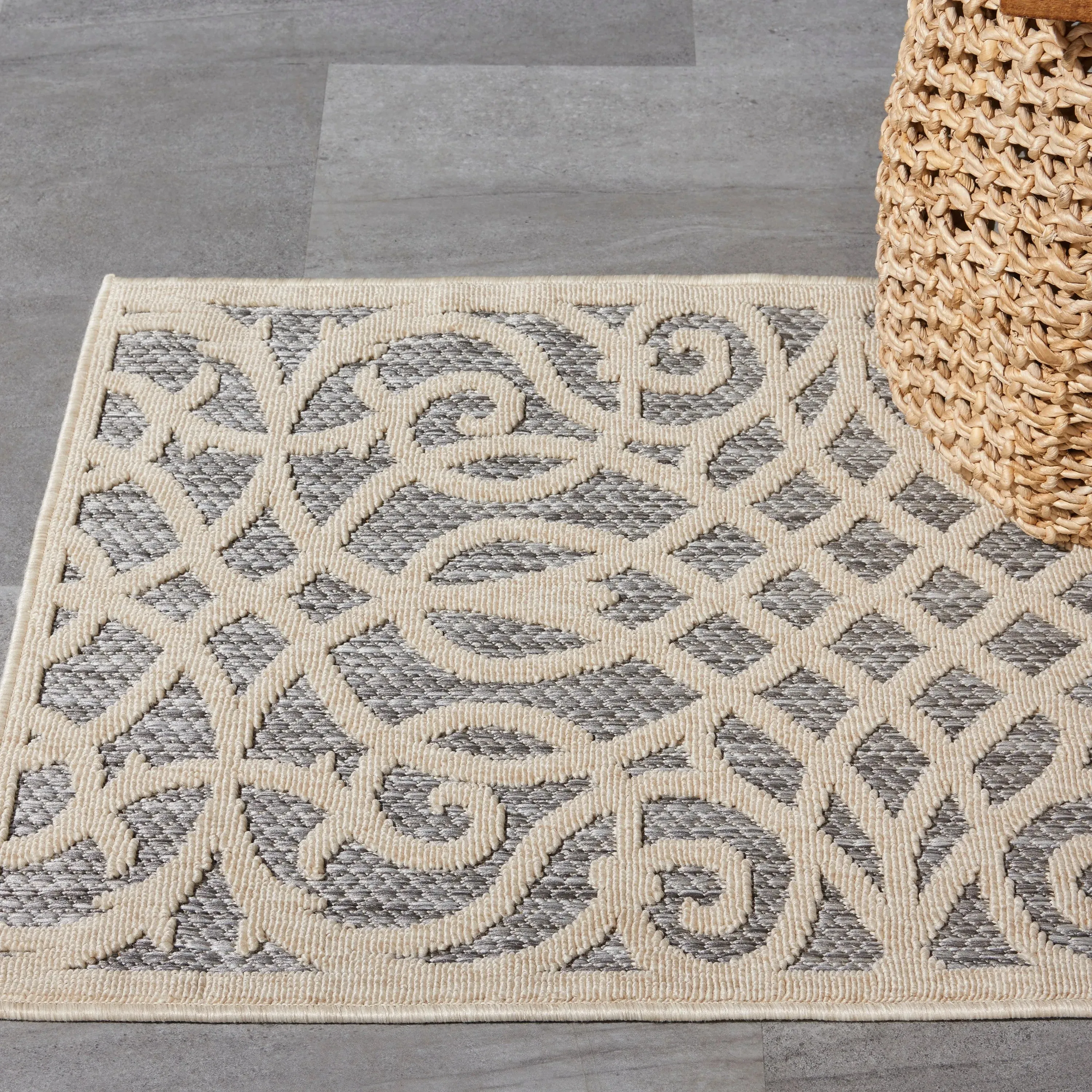 Cozumel CZM04 Grey Rug