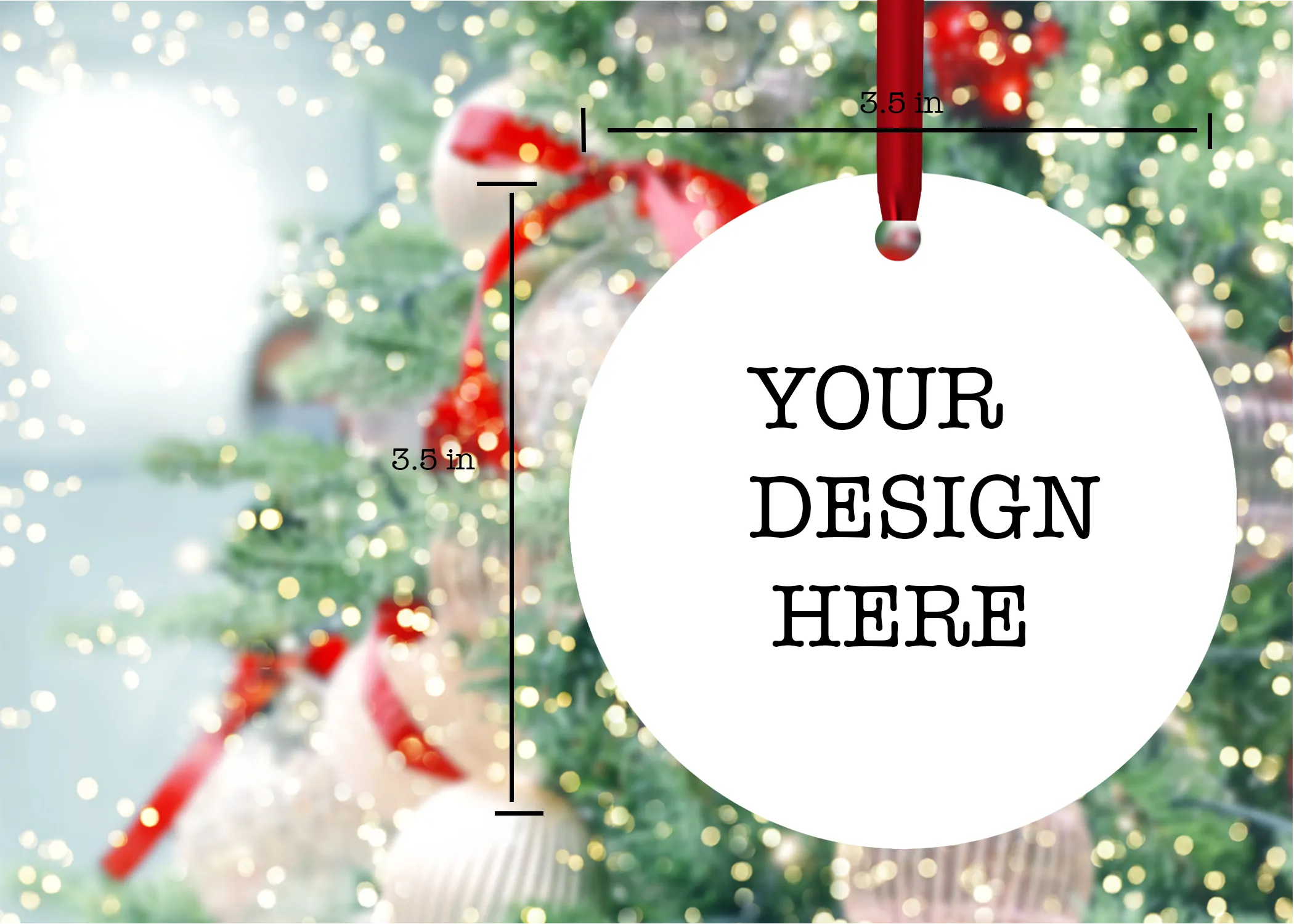 Custom Glass Ornament