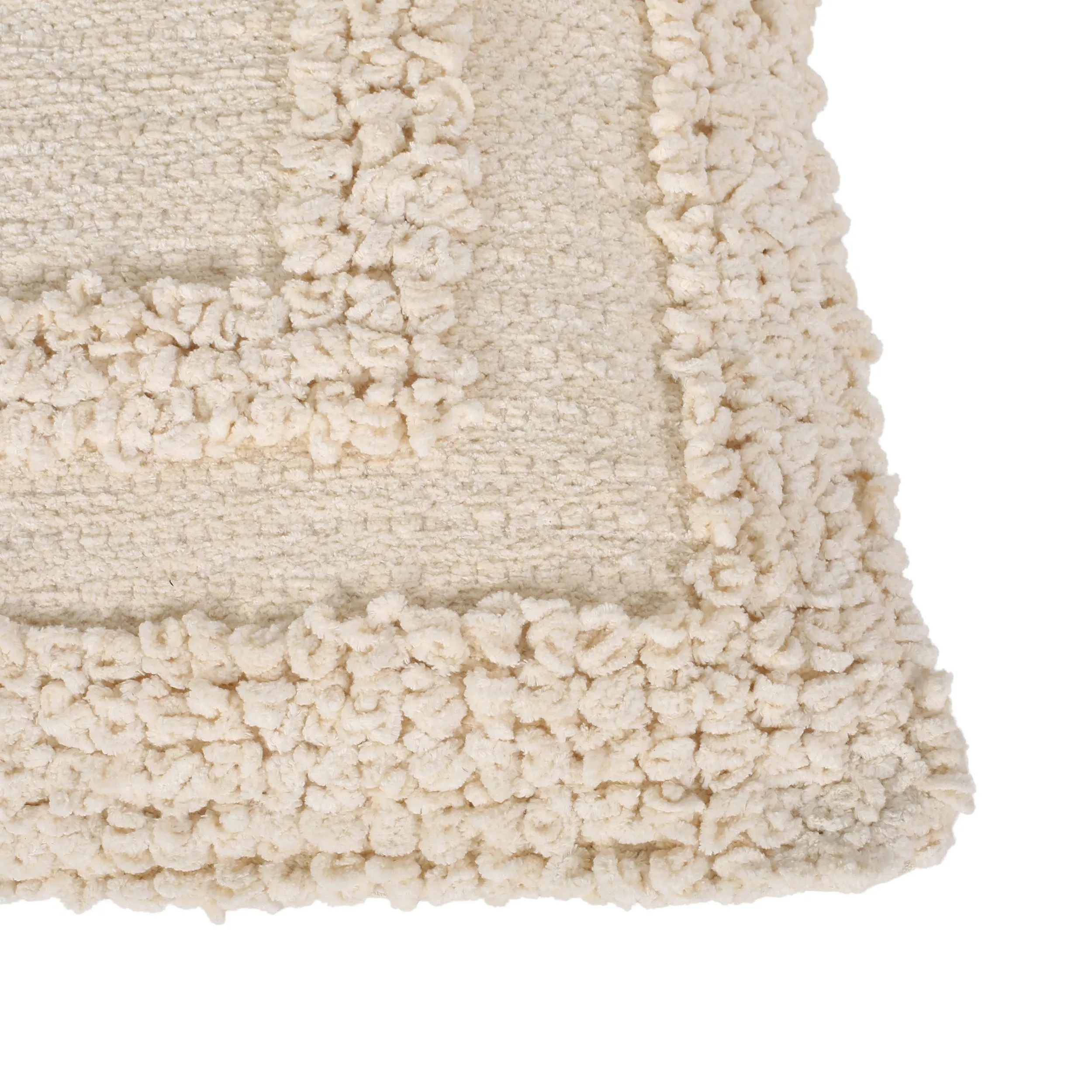 Debbie Boho Cotton Throw Pillow (Set of 2), White
