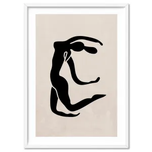 Decoupes La Figure Femme IV - Art Print