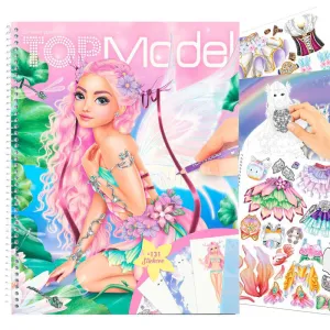 Depesche Create Your Topmodel Colouring Book Fantasy
