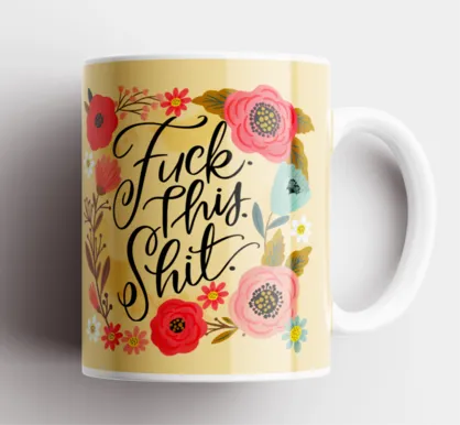 Disrupted Industries Funny Coffee Mugs