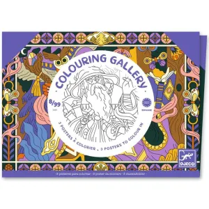 Djeco - Heroic Colouring Gallery