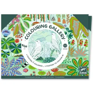 Djeco - Wilderness Colouring Gallery