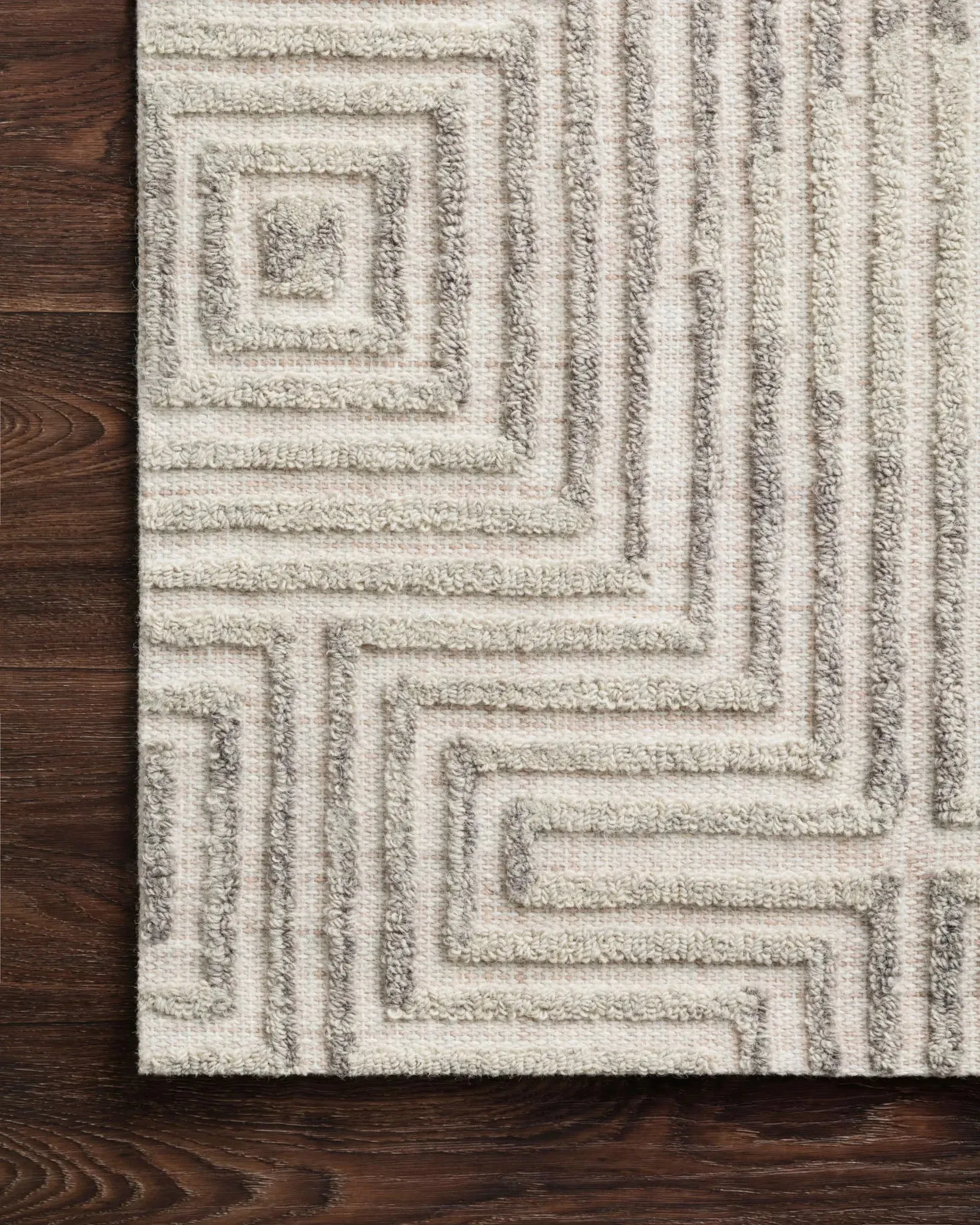 Ehren EHR-02 Grey/Silver Rug
