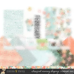 Elegance Blooms Classified: Memory Keeping Edition February 2022