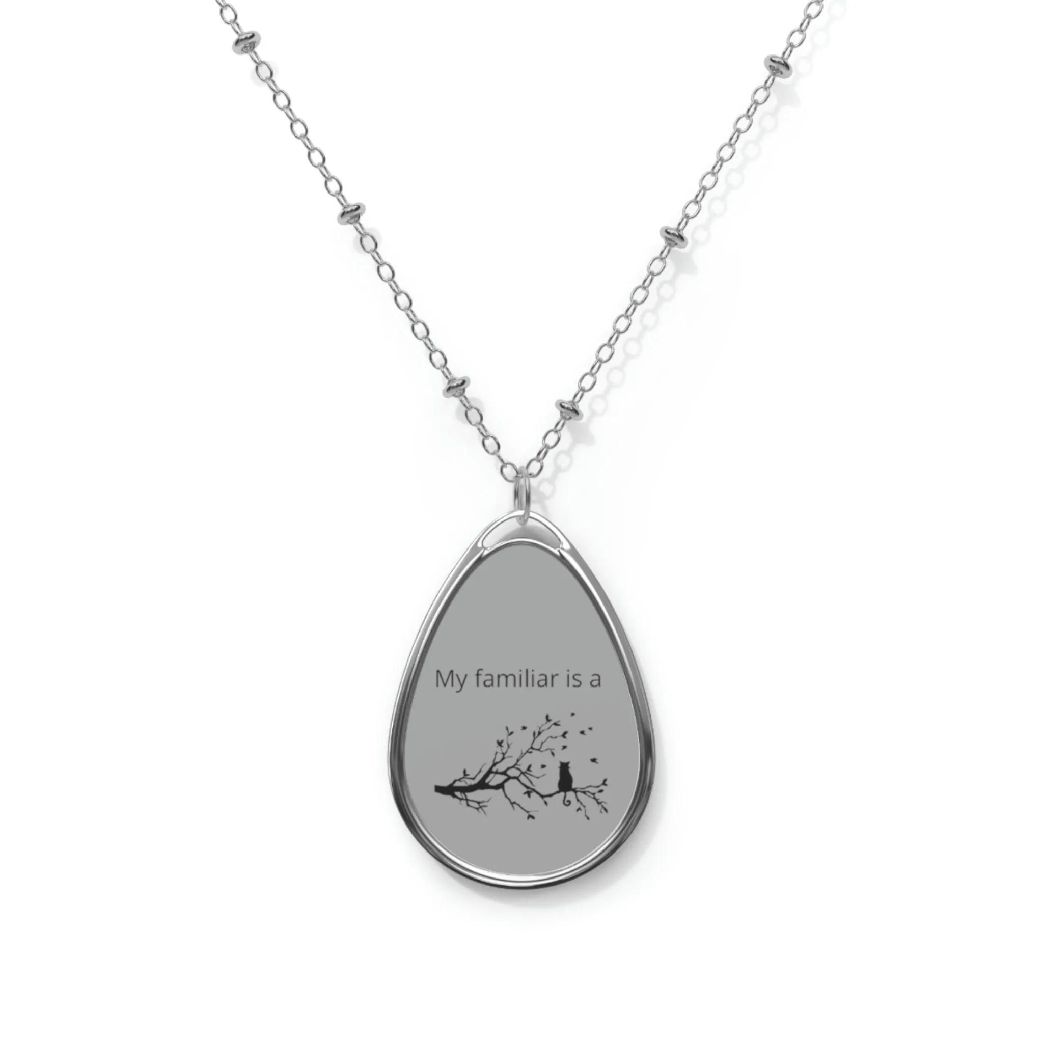 familiar Oval Necklace