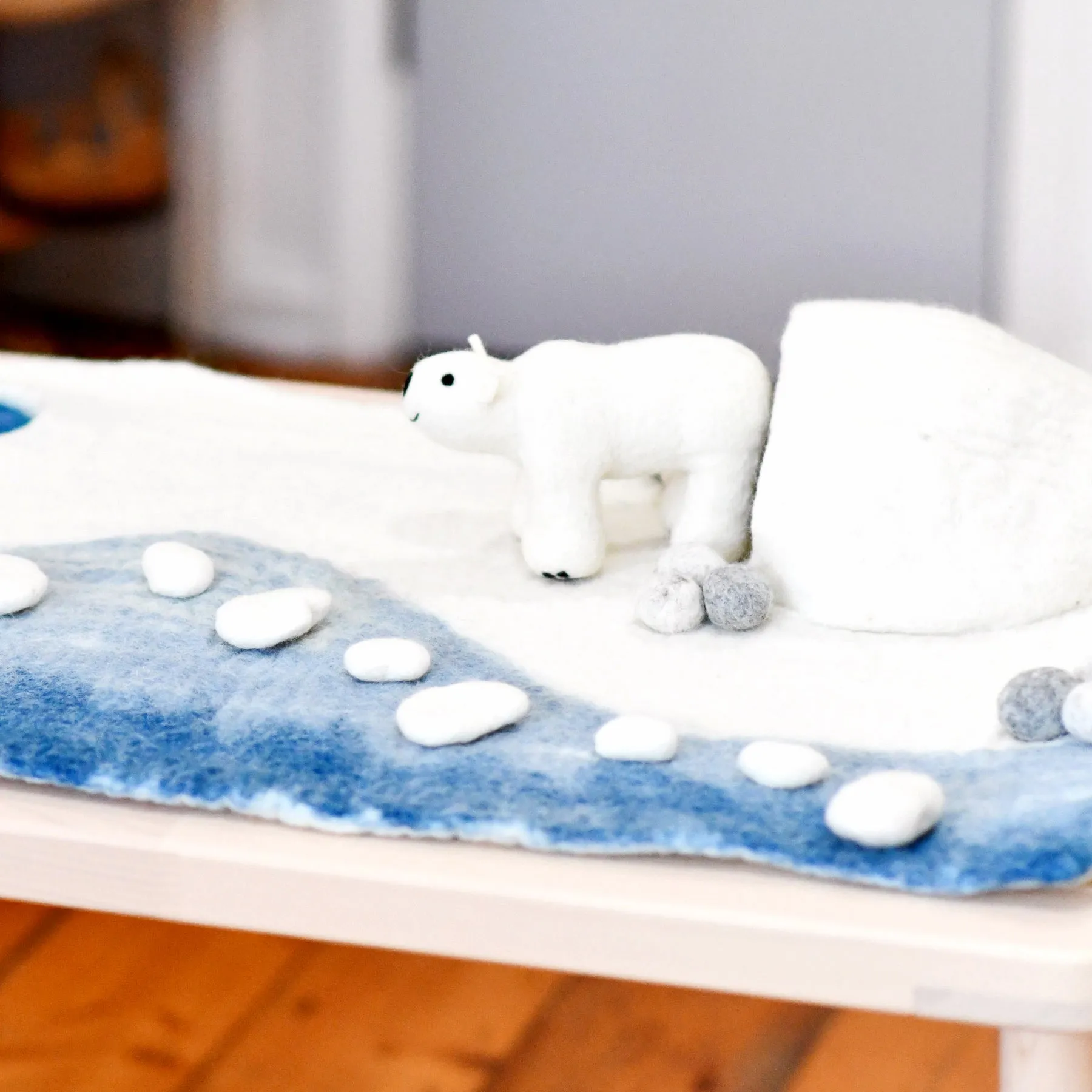 Felt Large Antarctic Polar Arctic Play Mat