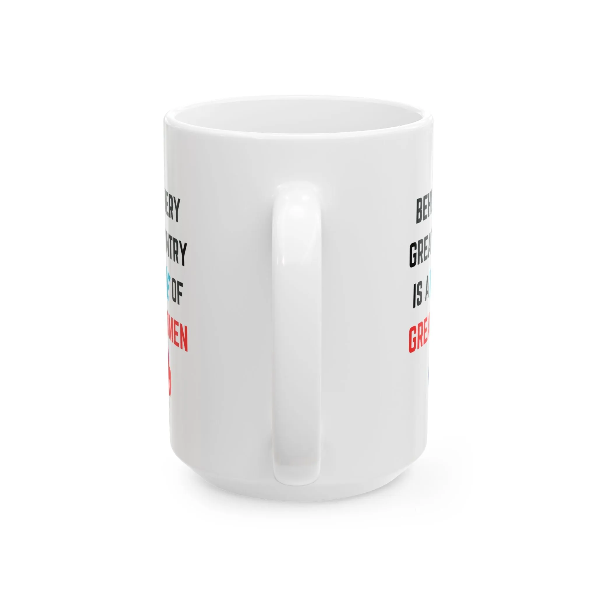 Feminist Women's Ceramic Mug, (11oz, 15oz)