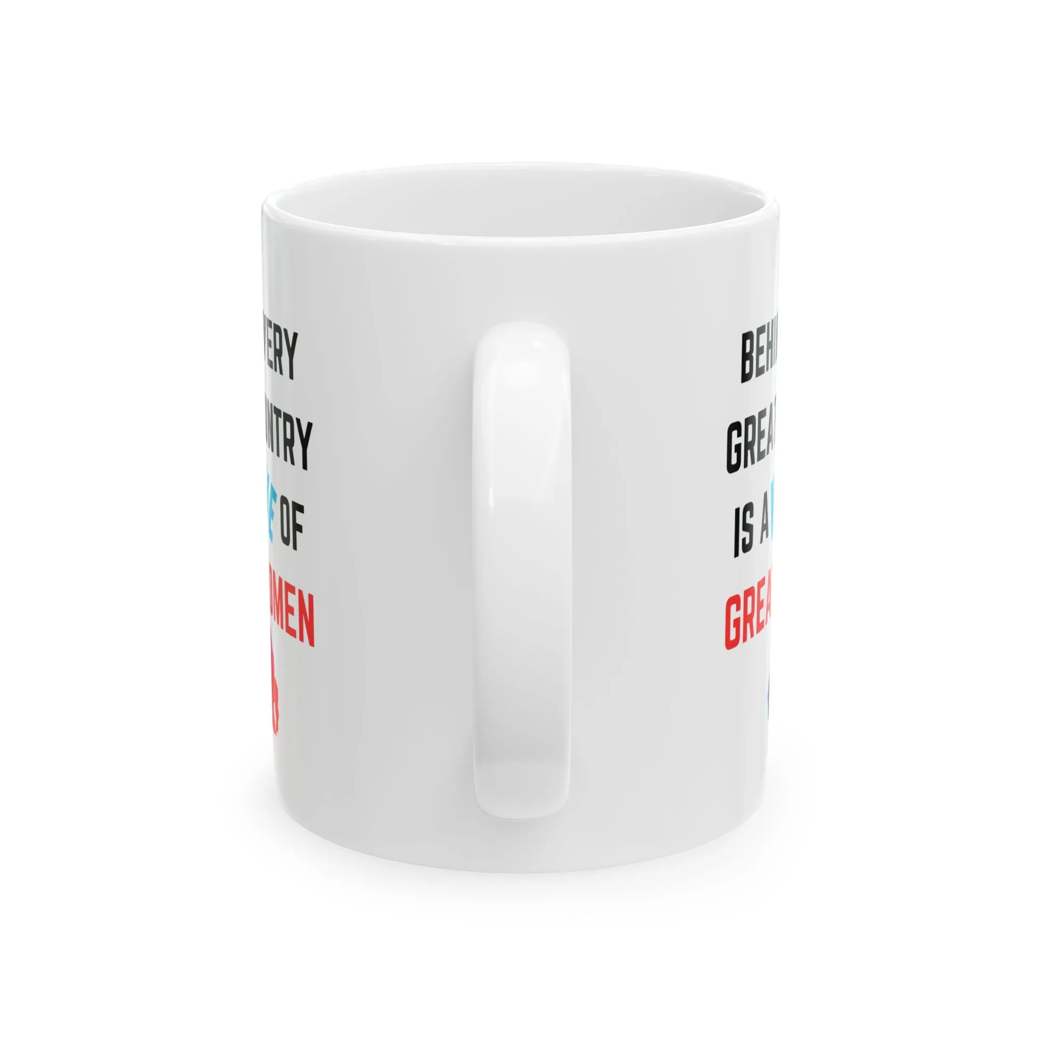 Feminist Women's Ceramic Mug, (11oz, 15oz)