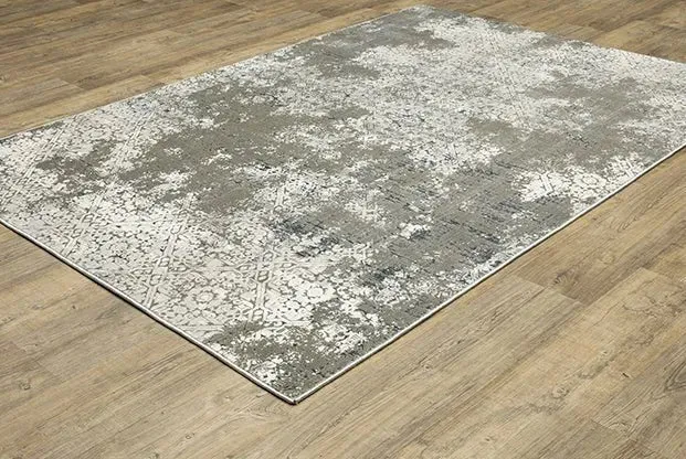 Gemini 2H Silver/Grey Rug