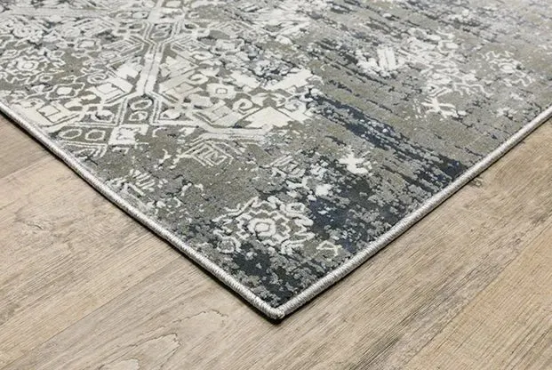 Gemini 2H Silver/Grey Rug