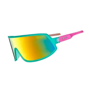 Goodr  Wrap Gs Sports Sunglasses - Save A Bull, Ride A Rodeo Clown