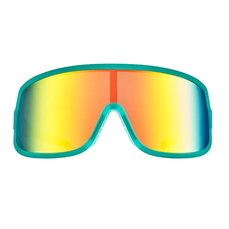 Goodr  Wrap Gs Sports Sunglasses - Save A Bull, Ride A Rodeo Clown